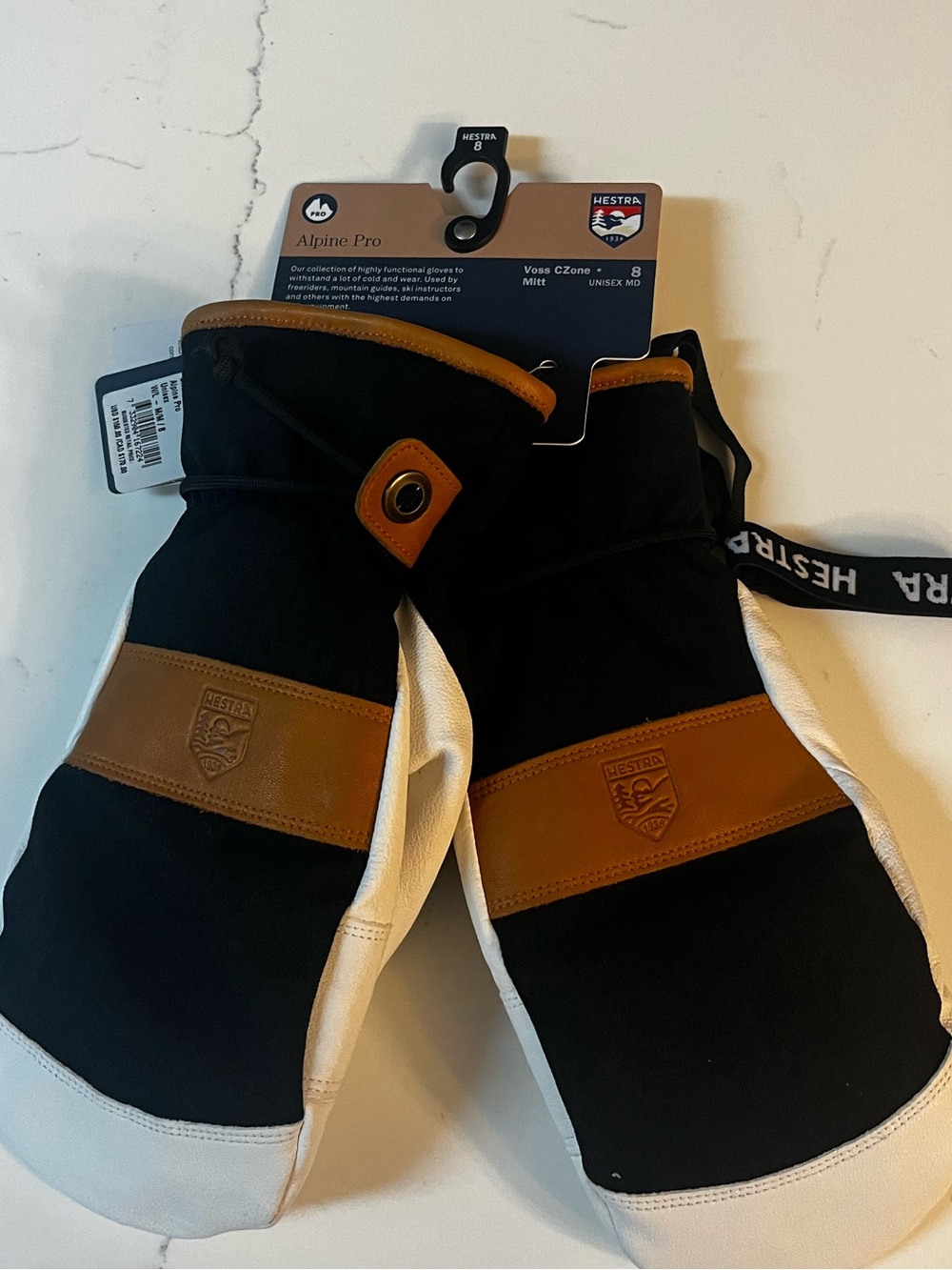 Women's Hestra Voss CZone Waterproof Ski Mittens- size 8- New with tags - Picture 2 of 6